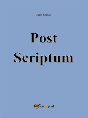 cover image of Post Scriptum